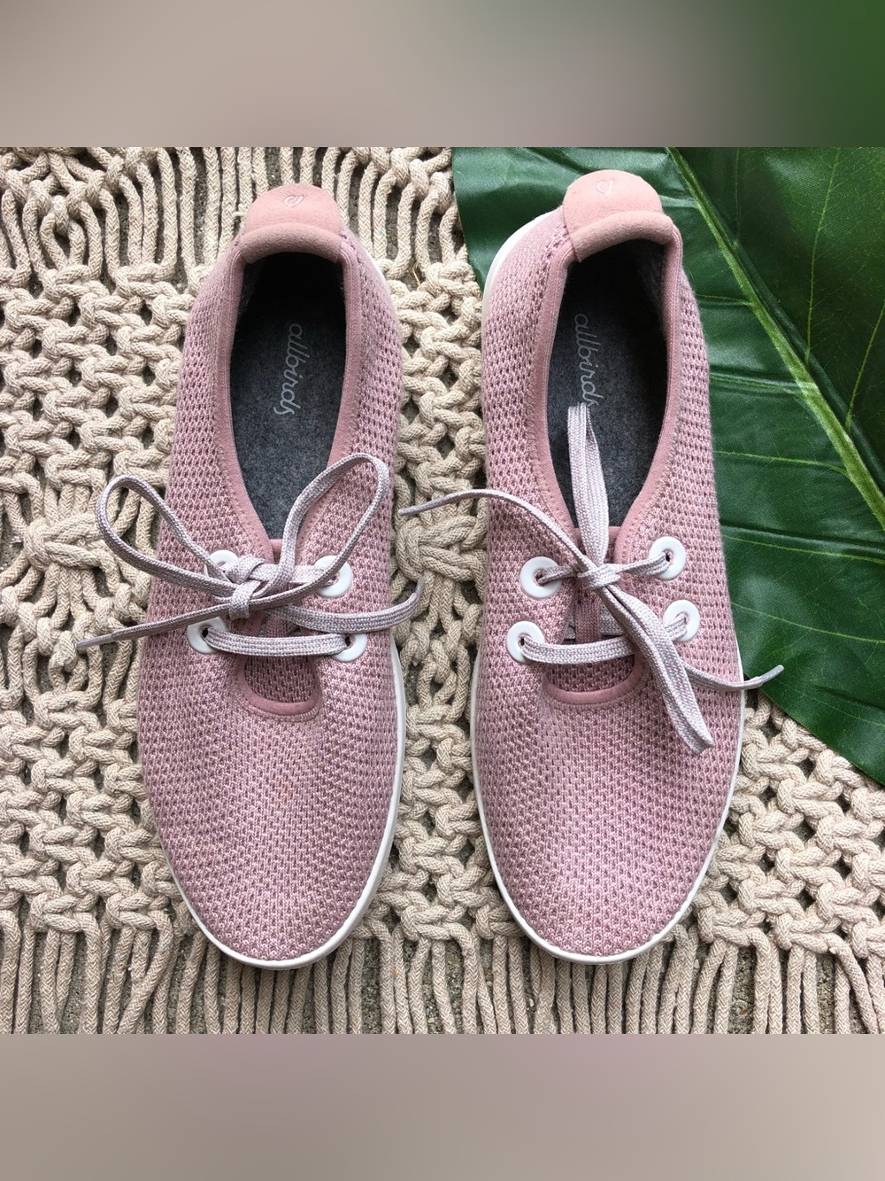 Allbirds Pink Sneakers Tree Skippers Women’s Size 9 - Picture 4 of 12